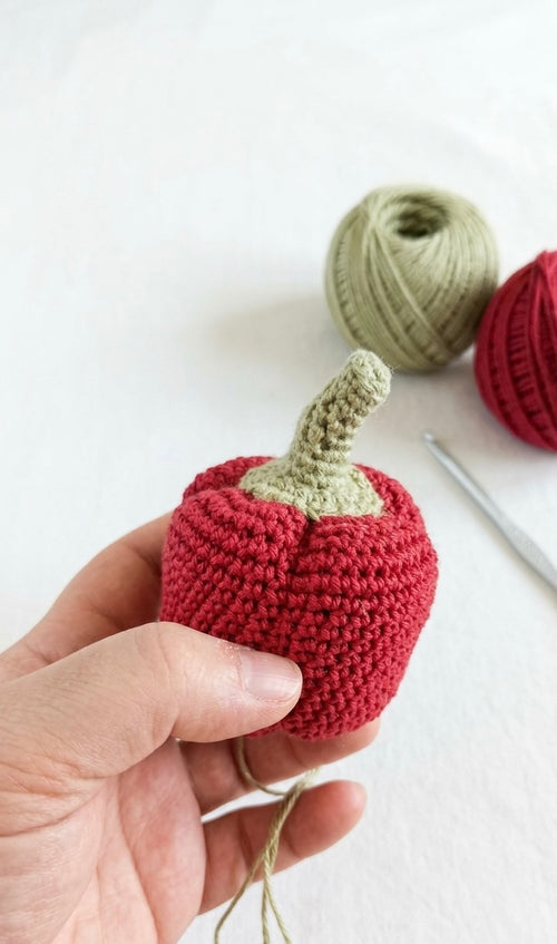 3 Paprika mit Netztasche